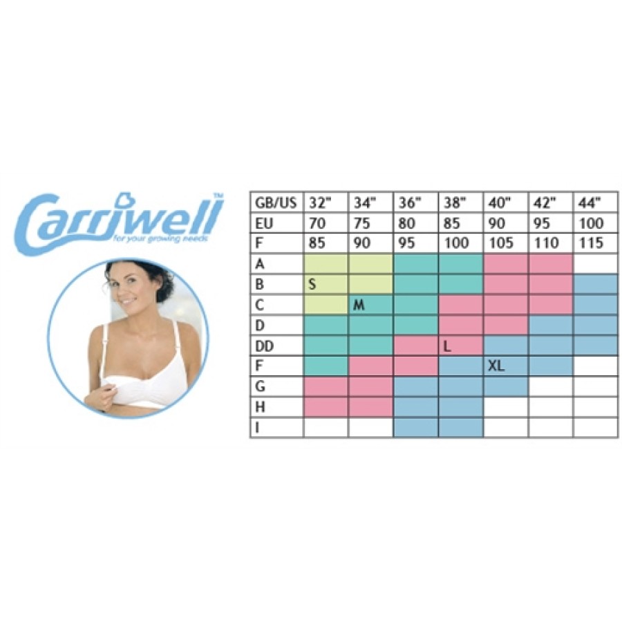 Carriwell Άνετο Σουτιέν / Comfort Bra  CW55  white
