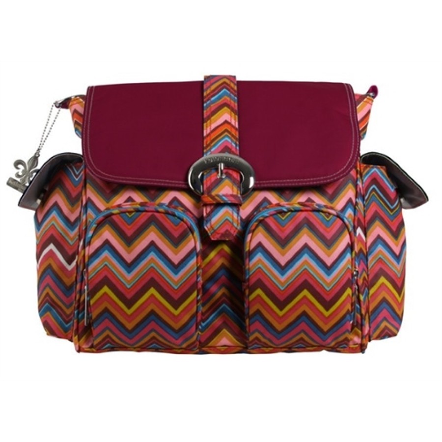 Kalencom Τσάντα Αλλαγής DOUBLE DUTY BAG Chevron Multi