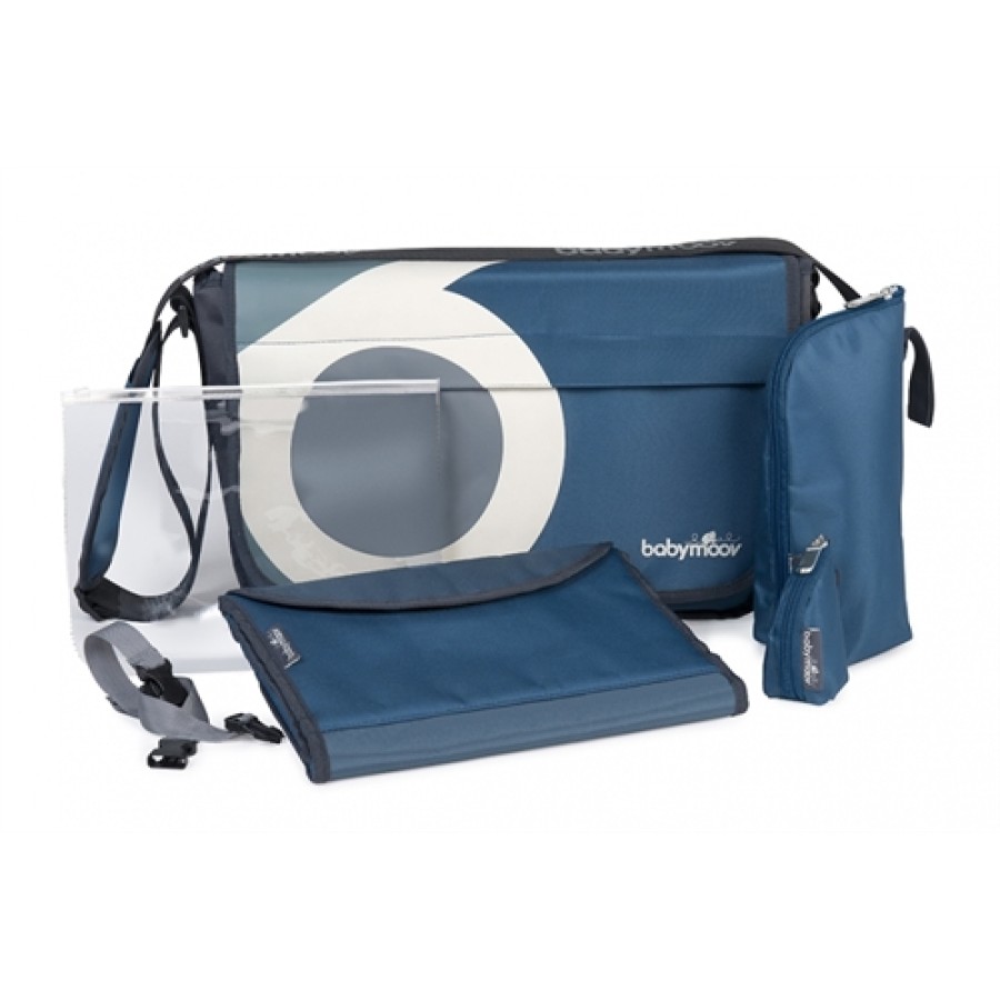 BABYMOOV ΤΣΑΝΤΑ ΑΛΛΑΞΙΕΡΑ MESSENGER BAG petrol (A043548)