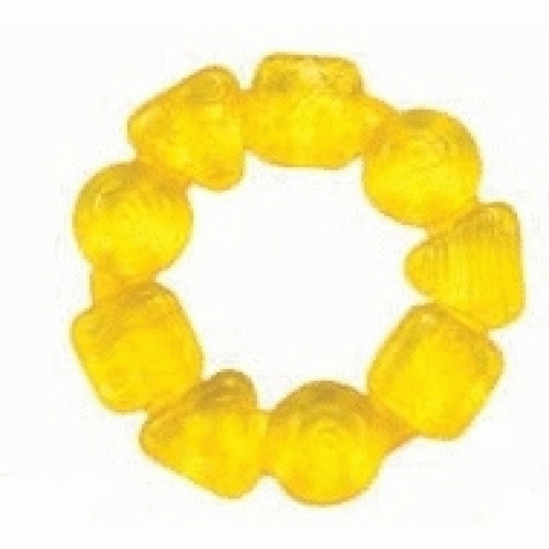 Μασητικό με νερό Soothing Ring Teether  14018   της Bright Starts κίτρινο