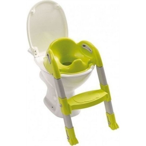 Στεφάνι WC με σκαλοπάτι Thermobaby Kiddyloo Toilet Trainer λαχανί