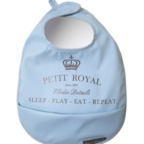 Elodie σαλιάρα Baby Bib - Petit Royal blue