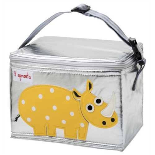 3 Sprouts Ισοθερμική lunch box, τσαντάκι φαγητού Rhino PVC FREE