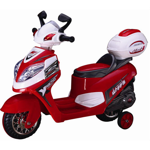 Vespa κόκκινη με ήχους και φώτα της Zita Toys 017.2388R