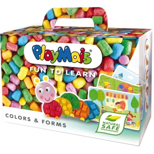 PLAYMAIS FUN TO LEARN ΧΡΩΜΑΤΑ & ΣΧΗΜΑΤΑ 002.160063 - κατασκευή από καλαμπόκι