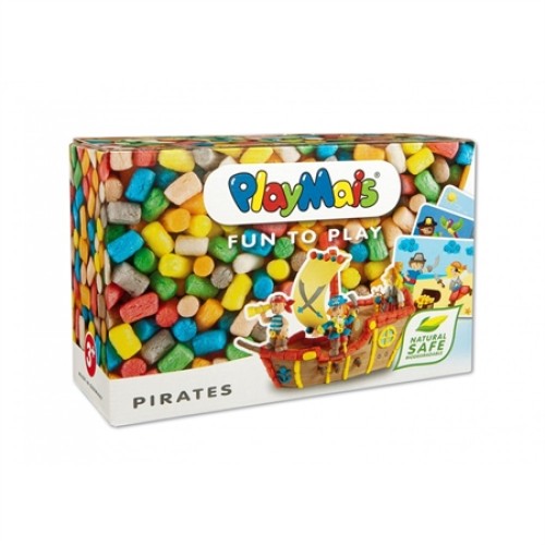 PLAYMAIS FUN TO PLAY ΠΕΙΡΑΤΕΣ 002.160251 - κατασκευή από καλαμπόκι