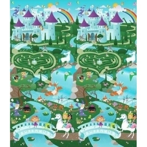 Prince Lionheart Χαλί Παιχνιδιού City/Fantasyland 2 Όψεων 7714