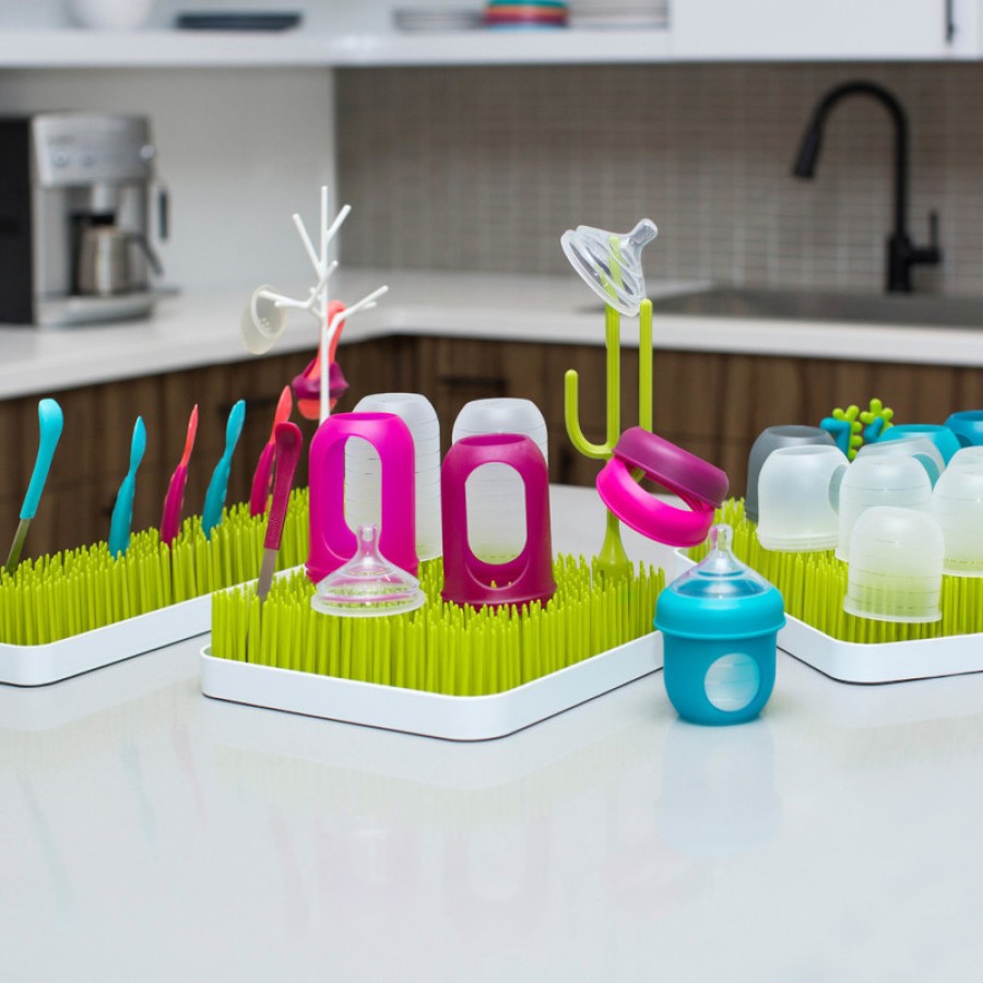 Boon Grass lawn επιφάνεια στεγνώματος μεγάλο μέγεθος B377 πράσινη  Διαστάσεις: 34 x 28 x 6,3 εκ.