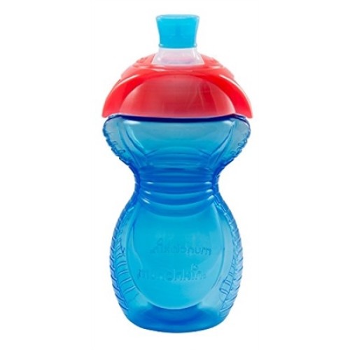 Munchkin ποτηράκι με μαλακό στόμιο Click Lock Chew Proof Sippy Cup - 296ml Blue 9+