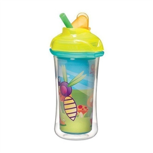 Munchkin Click Lock Ισοθερμικό Μπουκάλι με Καλαμάκι 266ml ΜΕΛΙΣΣΑ