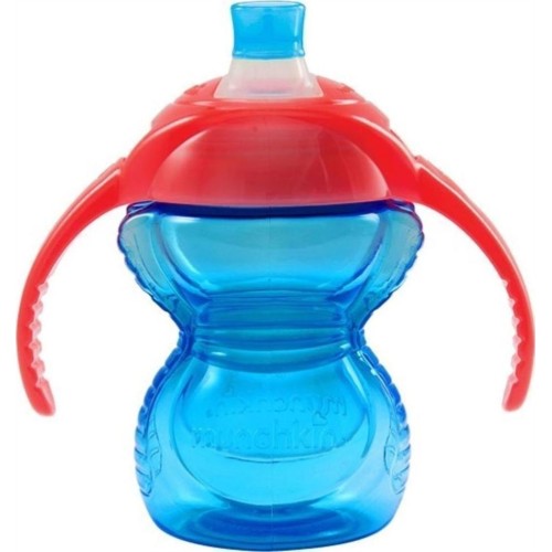 Munchkin Click Lock Trainer Cup 6M+ Ποτηράκι με Μαλακό Στόμιο Χωρίς Διαρροές blue 237ml