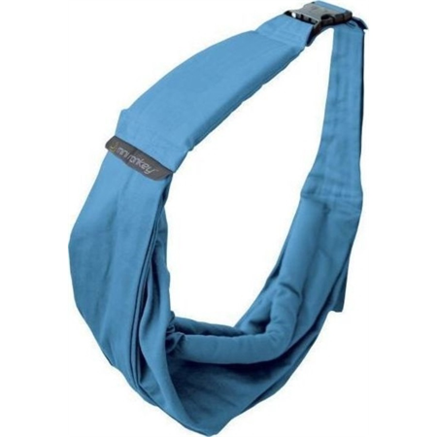 Minimonkey Μάρσιπος Μαντήλα 4 σε 1 Με Στοπ Turquoise 100% Βαμβάκι