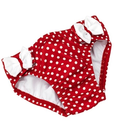 πάνα μαγιό της Fashy little stars 157004 κόκκινο πουά με velcro