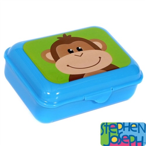 Stephen Joseph Snack Box κουτί μεταφοράς φαγητού Monkey