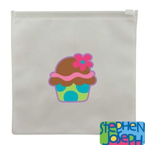 Stephen Joseph Reusable Snack Bags Cupcake σετ 2τεμ.