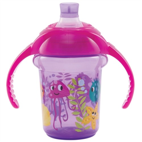 Munchkin Click Lock Bite Proof Trainer Cup - (Jellyfish) 207ml