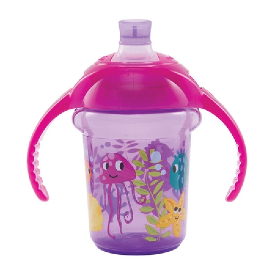 Munchkin Click Lock Bite Proof Trainer Cup - (Jellyfish) 207ml