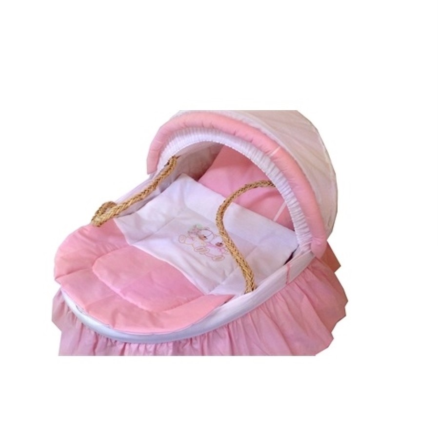 Καλαθούνα baby nap Ζευγαράκι ροζ