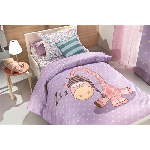 Πάπλωμα microsuede Sleepy lilac Saint Clair Paris 160x220