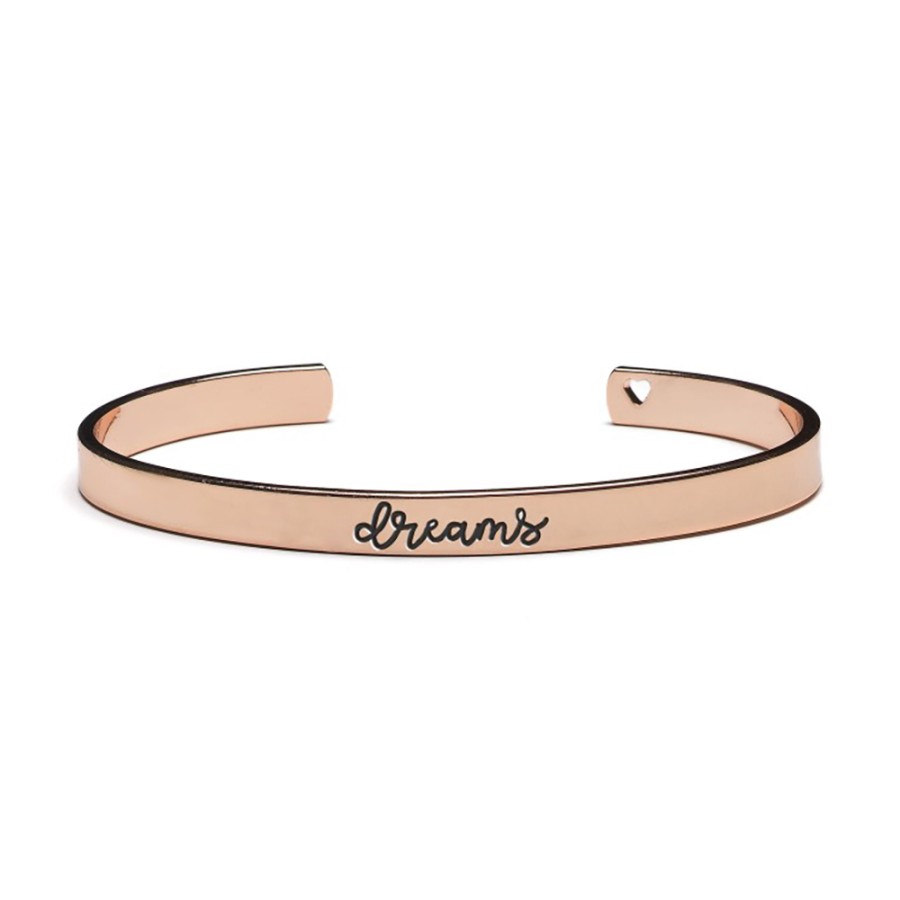 Proud Mama Βραχιόλι Χειροπέδα Dreams Rose Gold PM-516
