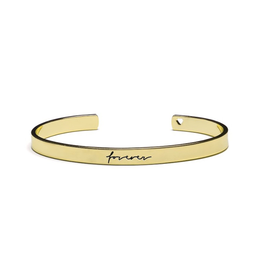 Proud Mama Βραχιόλι Χειροπέδα Forever Gold PM-520