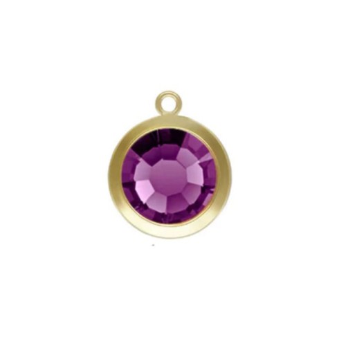 Proud Mama Birthstone Κόσμημα για το Μήνα που Γεννηθήκατε "Φεβρουάριος"