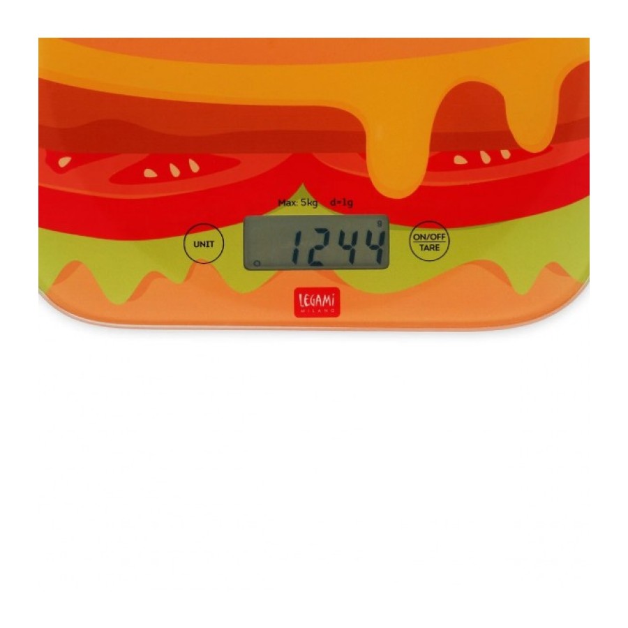 Ψηφιακή Ζυγαριά Κουζίνας Legami Hamburger