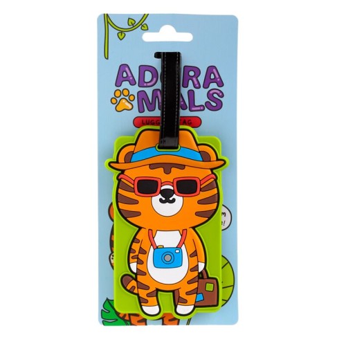 Ετικέτα Αποσκευών Alfie the Tiger Wild PVC Tag Puckator