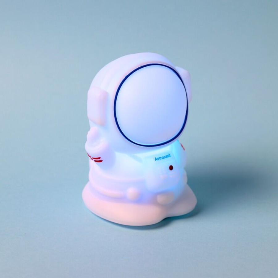 Φωτάκι Νυκτός LED με Χρώματα RGB Πολική Αστροναύτης Puckator Space Cadets