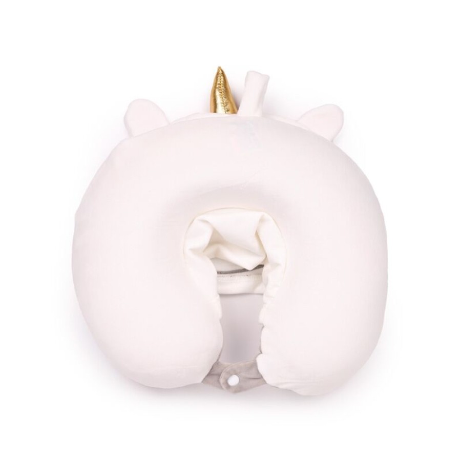 Παιδικό Μαξιλάρι Ταξιδίου Memory Foam με Κουκούλα Adoracorns Astra the Unicorn Puckator