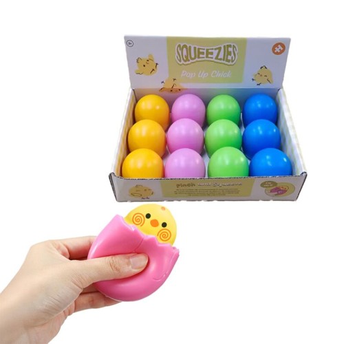 Μπαλάκι Αντιστρές Puckator Hatching Chick & Egg Pop Out Toy