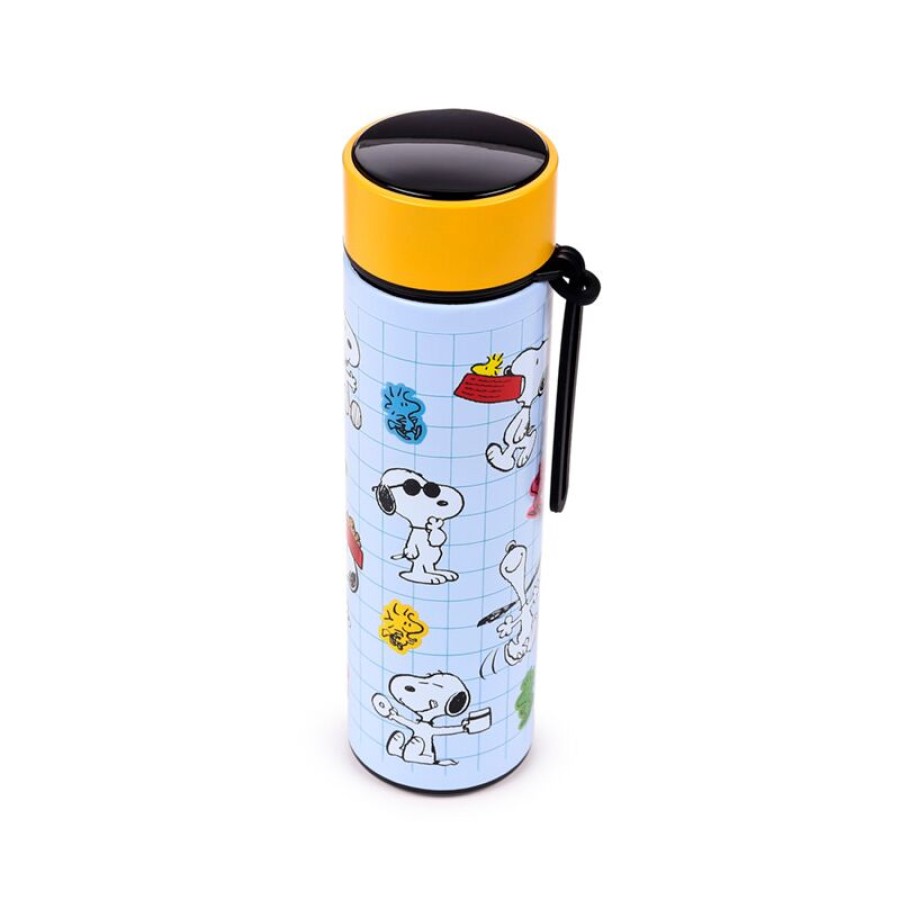 Παιδικό Θερμός Hot&Cold Puckator  Peanuts Snoopy & Woodstock 450ml με Ένδειξη Θερμοκρασίας