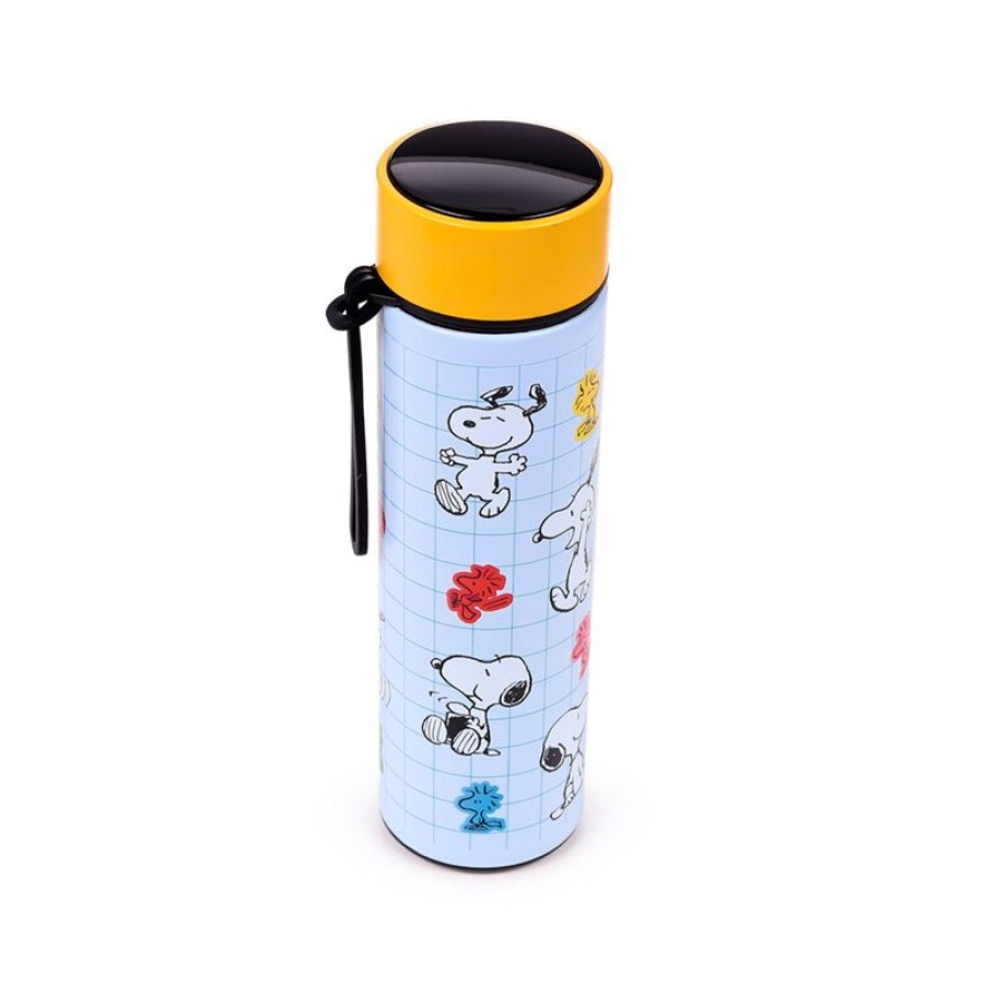 Παιδικό Θερμός Hot&Cold Puckator  Peanuts Snoopy & Woodstock 450ml με Ένδειξη Θερμοκρασίας