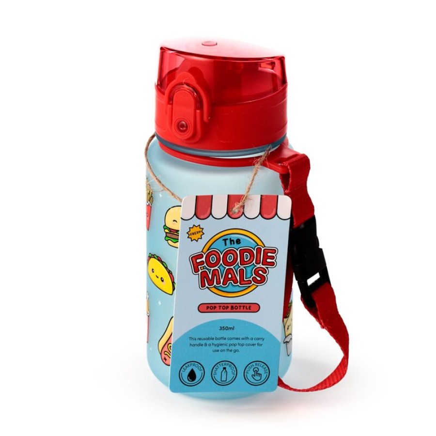 Puckator Οικολογικό Αύθραυστο Παιδικό Παγούρι Foodiemals Wild Pop Top 350ml