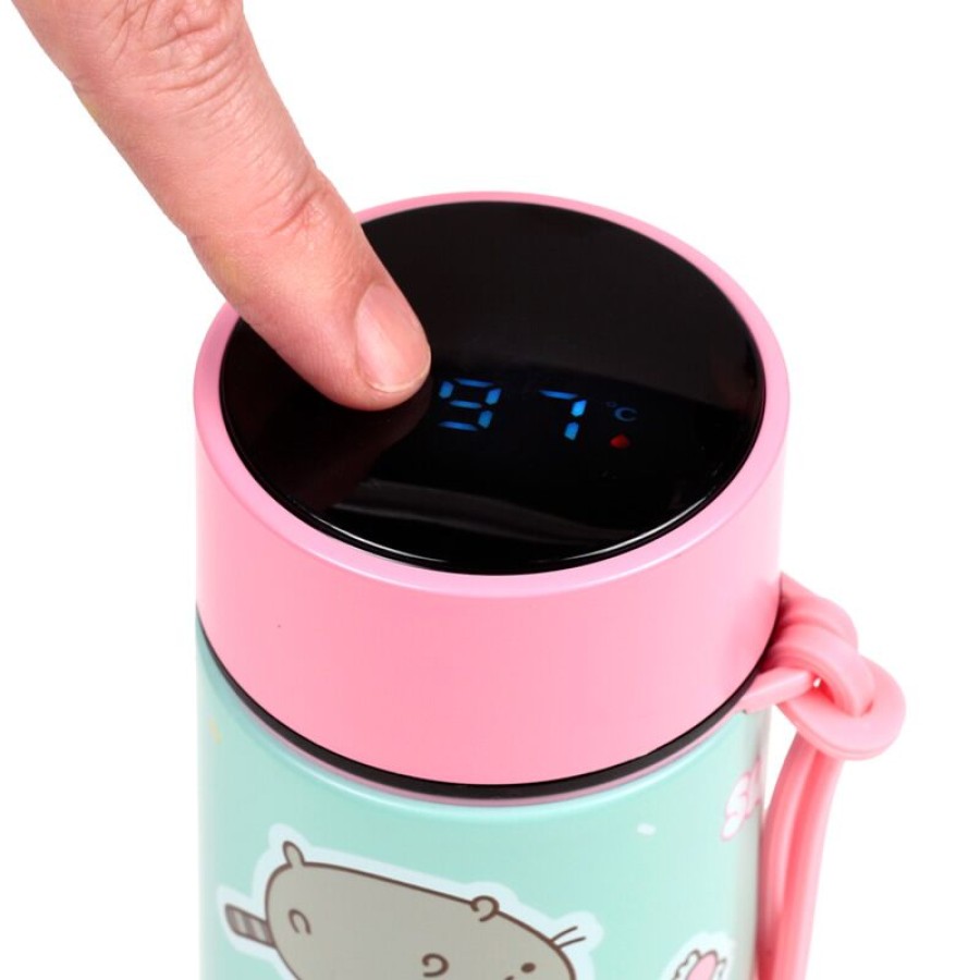 Παιδικό Θερμός Hot&Cold Puckator Pusheen the Cat Sweets 450ml με Ένδειξη Θερμοκρασίας