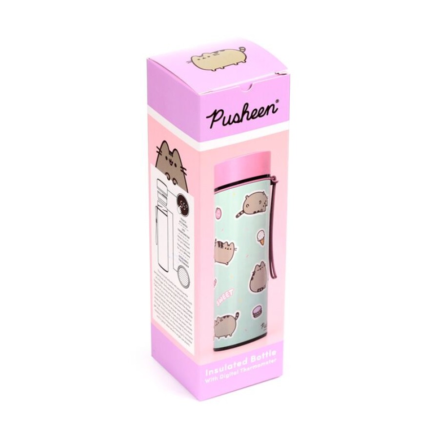 Παιδικό Θερμός Hot&Cold Puckator Pusheen the Cat Sweets 450ml με Ένδειξη Θερμοκρασίας