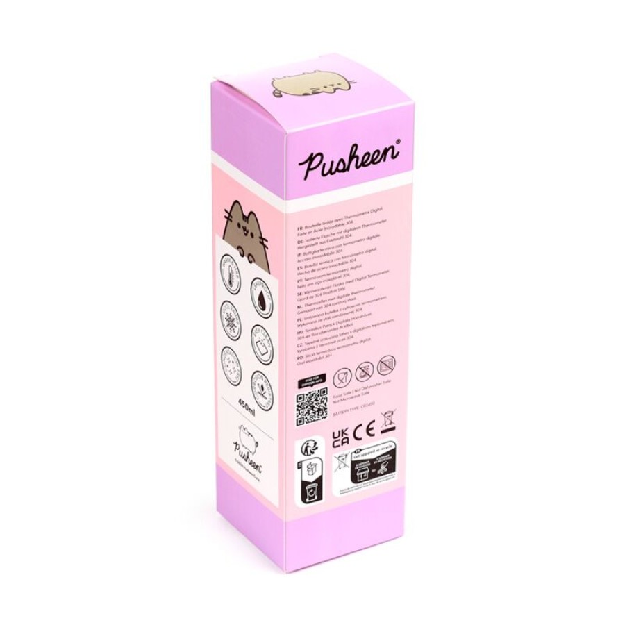 Παιδικό Θερμός Hot&Cold Puckator Pusheen the Cat Sweets 450ml με Ένδειξη Θερμοκρασίας