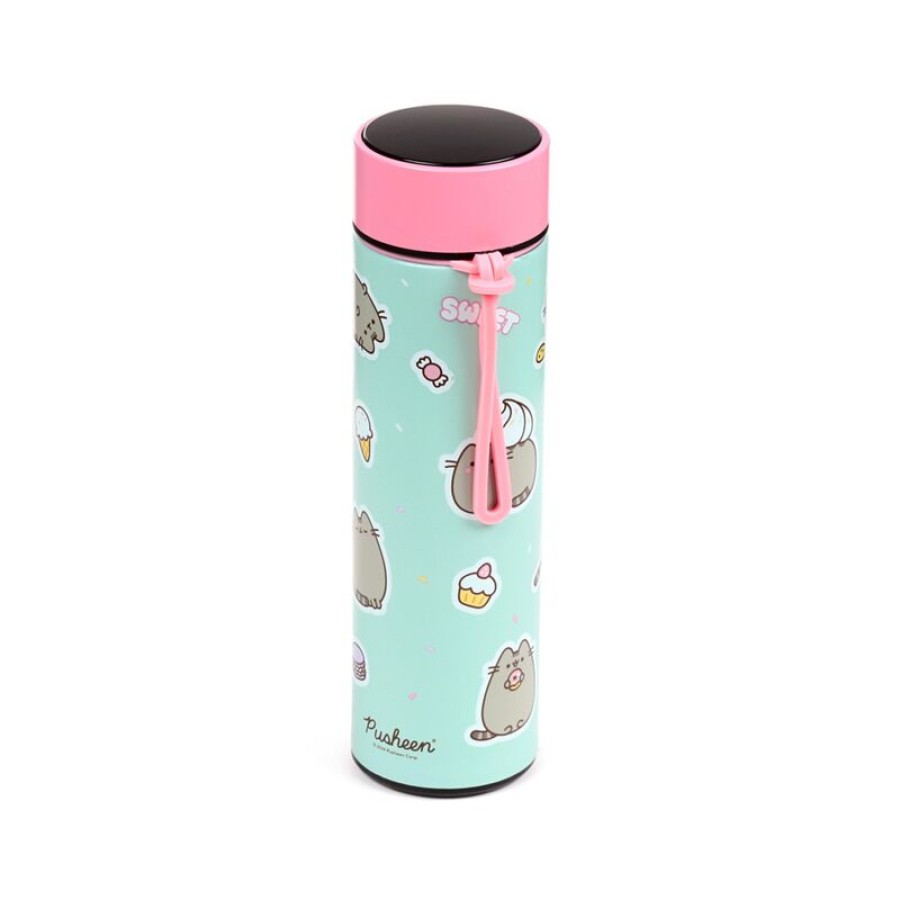 Παιδικό Θερμός Hot&Cold Puckator Pusheen the Cat Sweets 450ml με Ένδειξη Θερμοκρασίας