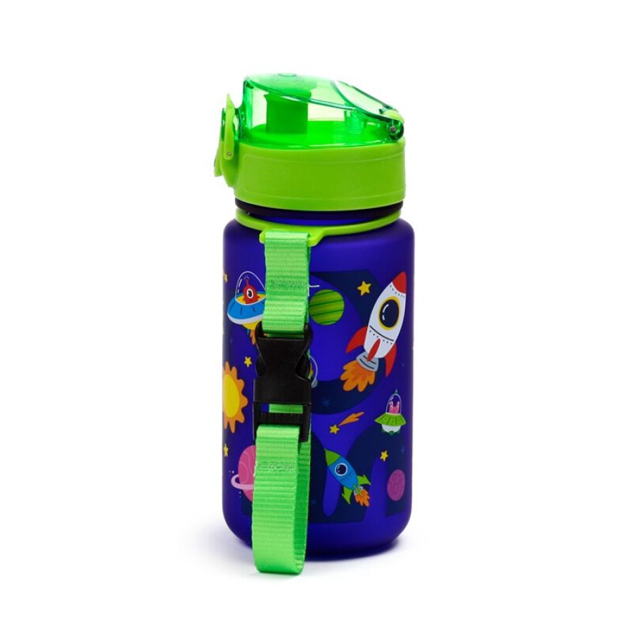 Οικολογικό Αύθραυστο Παιδικό Παγούρι Puckator Space Cadet Pop Top 350ml
