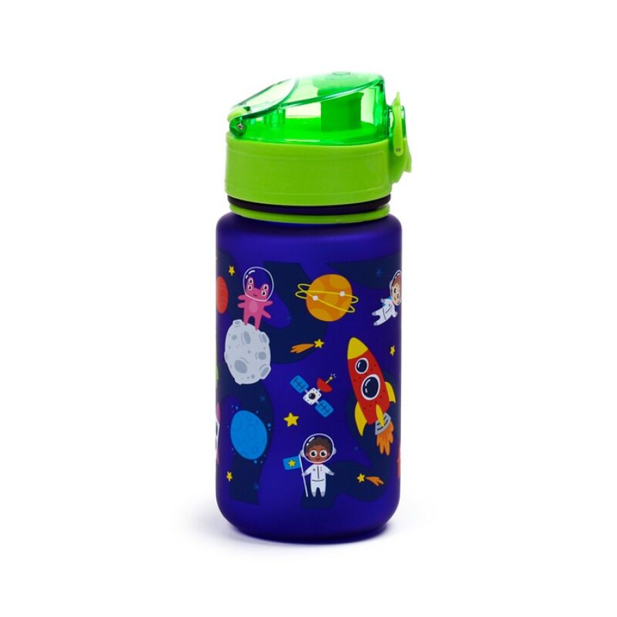 Οικολογικό Αύθραυστο Παιδικό Παγούρι Puckator Space Cadet Pop Top 350ml
