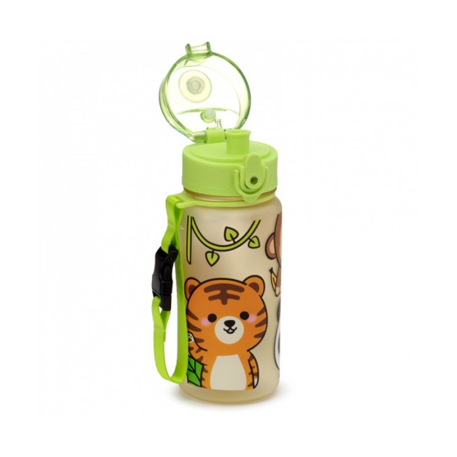 Puckator Οικολογικό Αύθραυστο Παιδικό Παγούρι Adoramals Wild Pop Top 350ml
