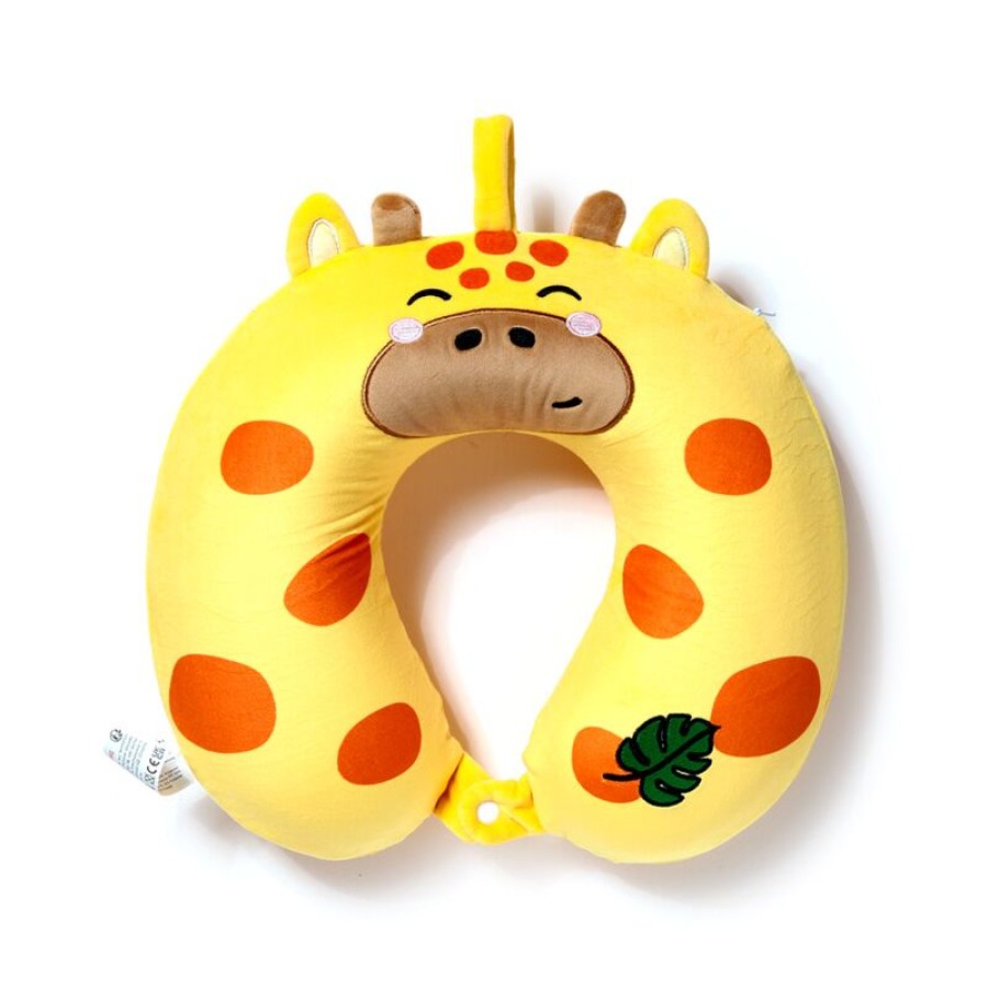Παιδικό Μαξιλάρι Ταξιδίου Memory Foam Raffi the Giraffe Adoramals Puckator