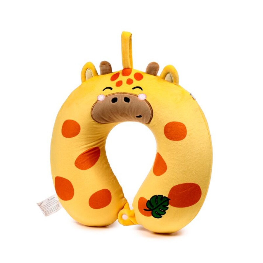Παιδικό Μαξιλάρι Ταξιδίου Memory Foam Raffi the Giraffe Adoramals Puckator