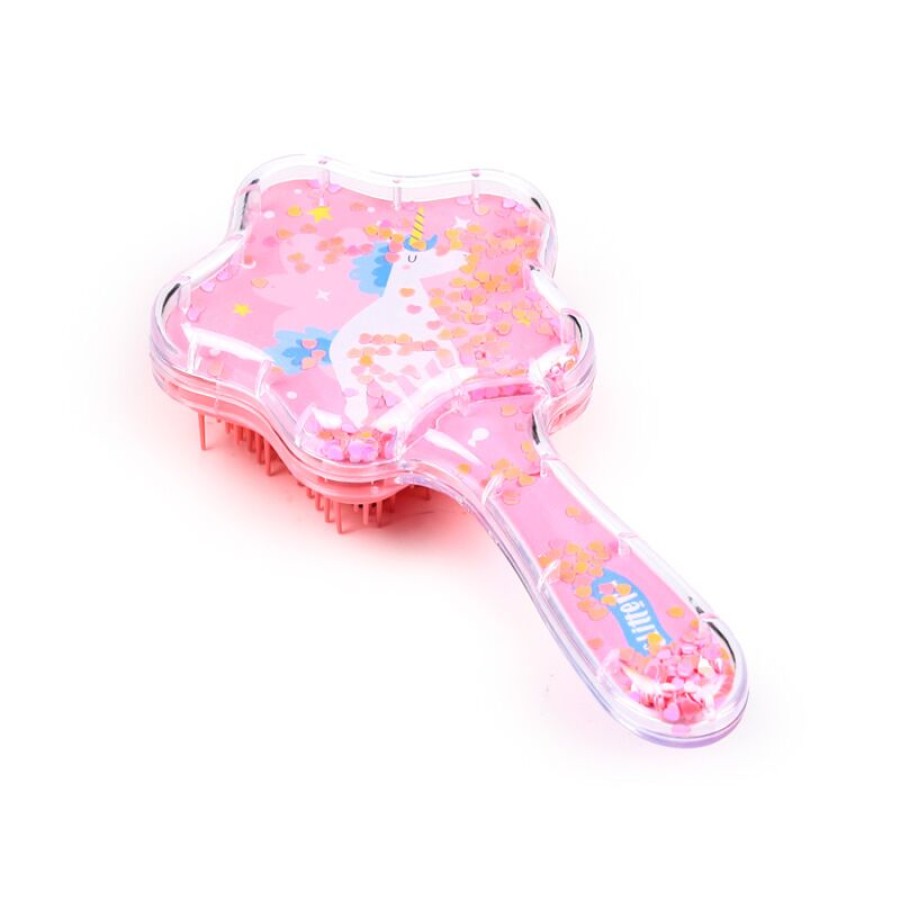 Παιδική Βούρτσα Μαλλιών Unicorn Magic Star Shaped Glitter Puckator