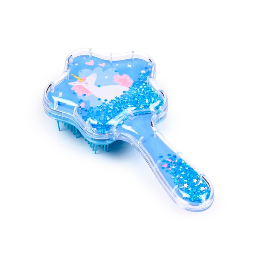Παιδική Βούρτσα Μαλλιών Unicorn Magic Star Shaped Glitter Puckator