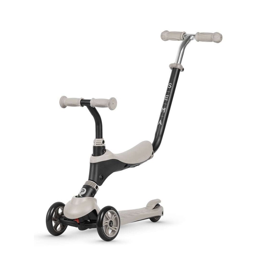 Παιδικό Τρίτροχο Πατίνι 3 σε 1 QPlay Sema Pearl Beige