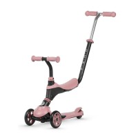 Παιδικό Τρίτροχο Πατίνι 3 σε 1 QPlay Sema Pearl Pink