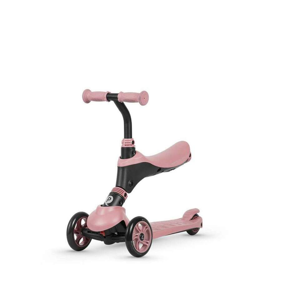 Παιδικό Τρίτροχο Πατίνι 3 σε 1 QPlay Sema Pearl Pink