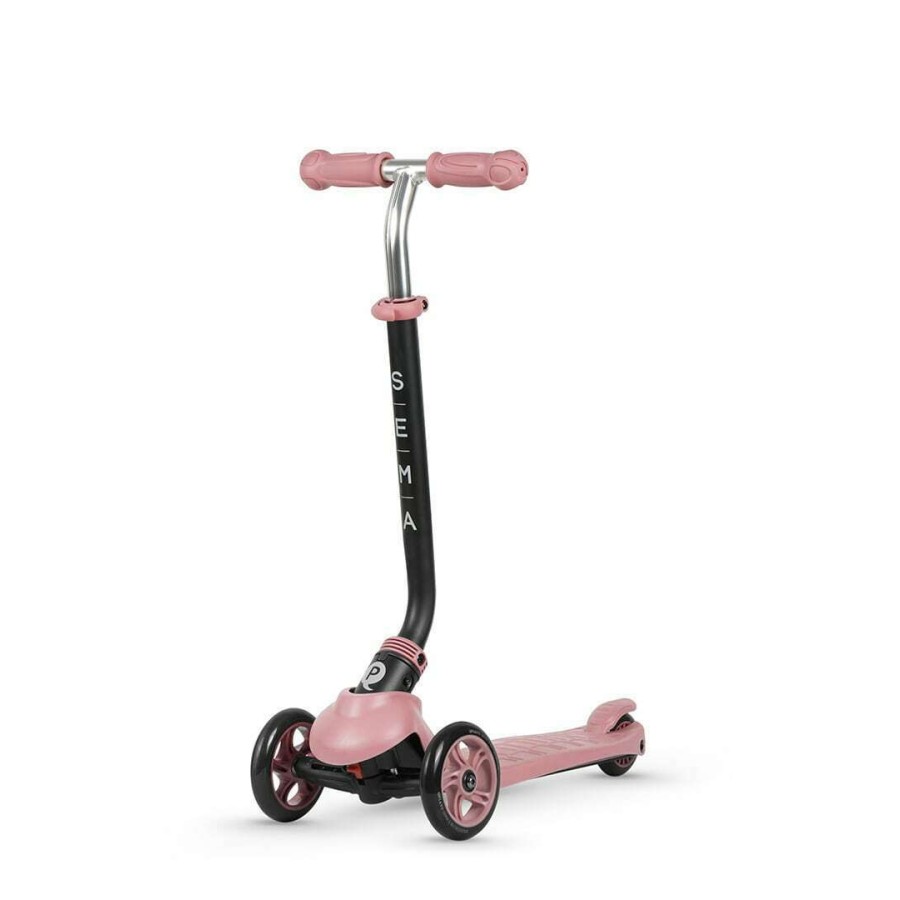 Παιδικό Τρίτροχο Πατίνι 3 σε 1 QPlay Sema Pearl Pink