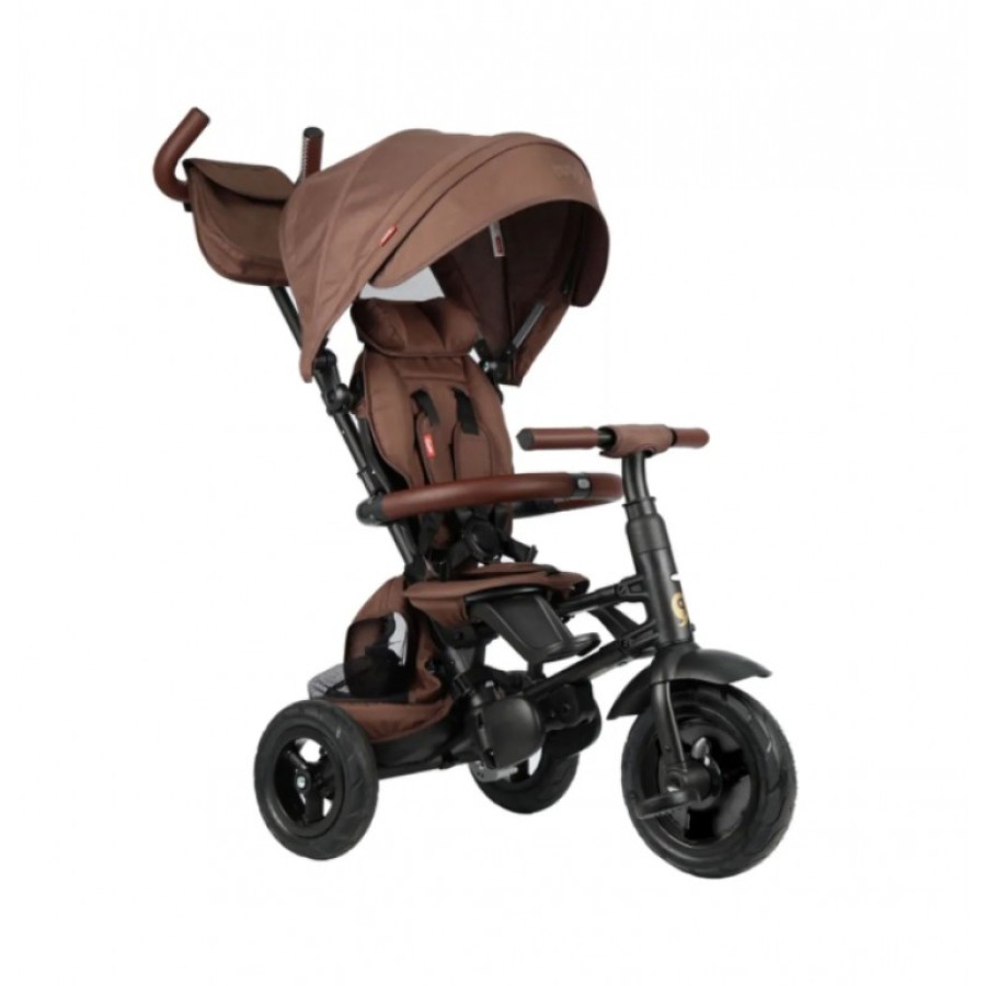 Αναδιπλούμενο Τρίκυκλο Ποδήλατο 6-σε-1 QPlay Rito Deluxe Air Gel Olive Green